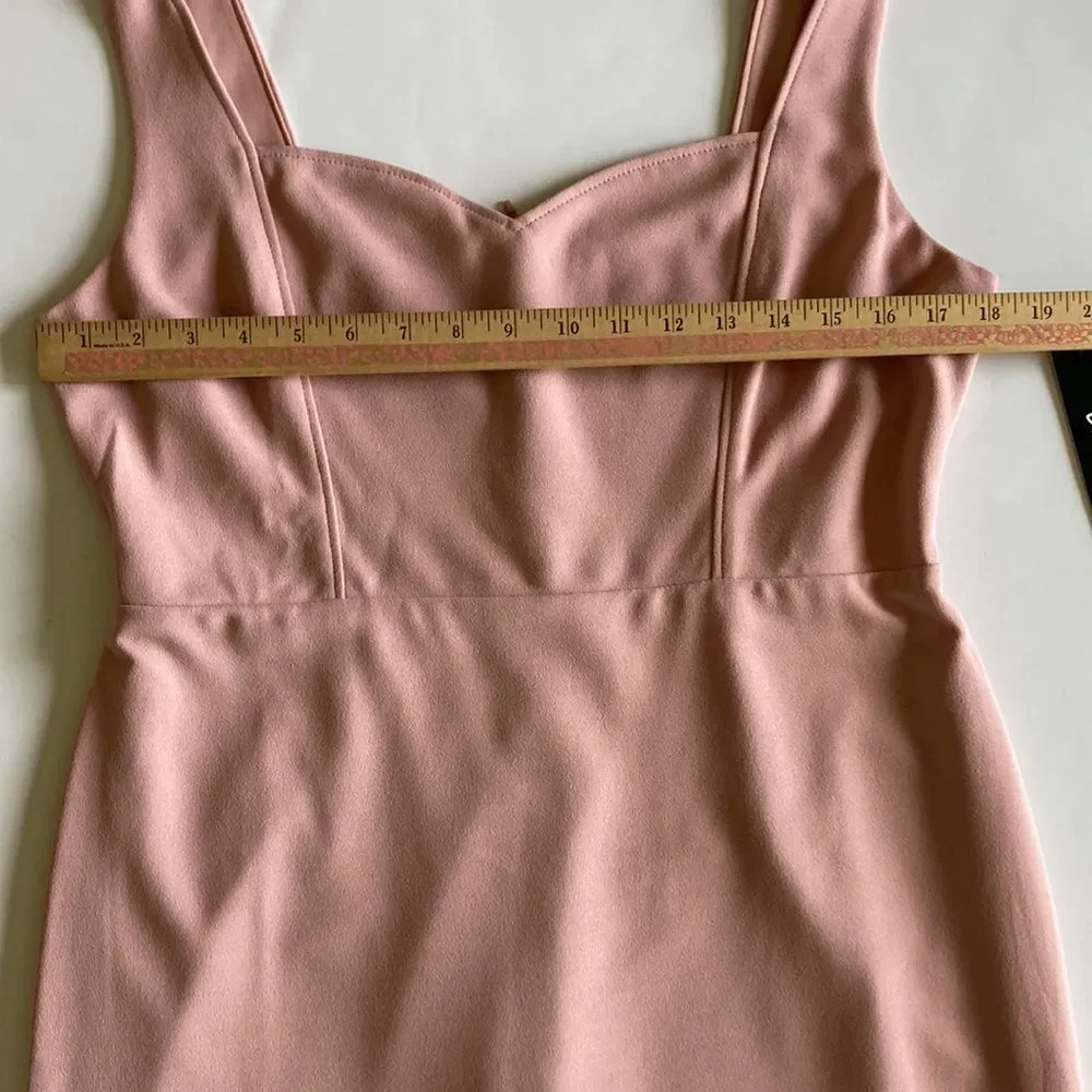 Lulu's Sweetest Thing Mauve Pink Maxi Dress XL - Picture 9 of 12